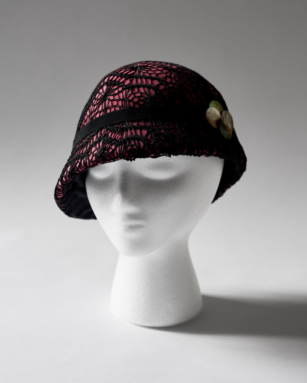 Lace-Covered Cloche